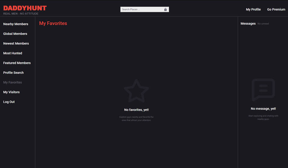 Jak mogę zdecydować, czy kto komunikuje się ze mną przez DaddyHunt