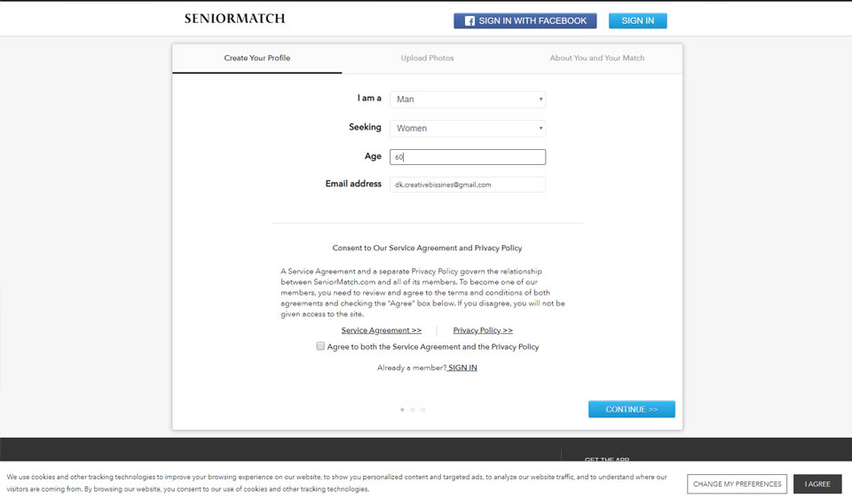 Welche Zahlungsoptionen stehen bei Senior Match zur Verfügung?